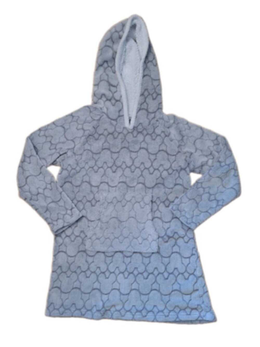 🏷️7 for $35 DISNEY GREY SHERPA EMBOSSED FLEECE LOUNGER SIZE LARGE